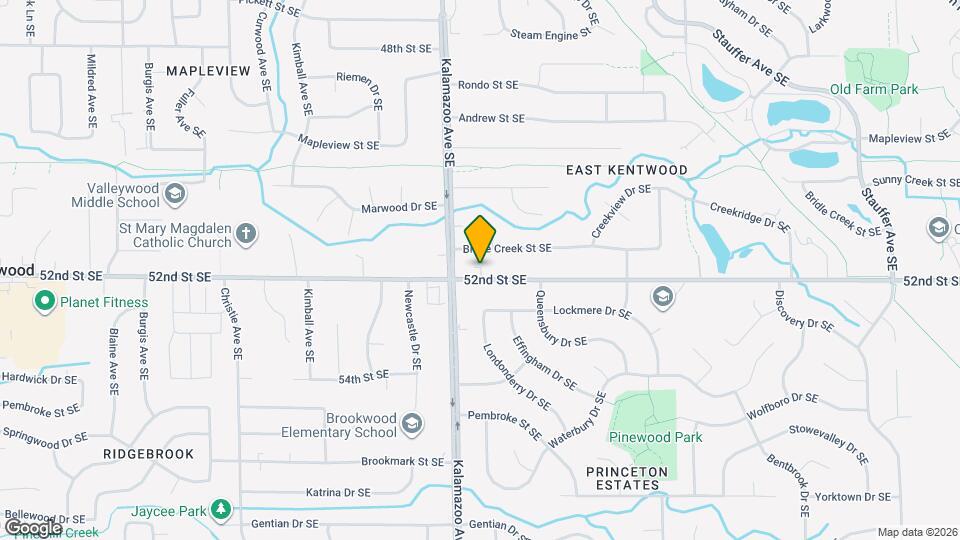 1652 52nd St SE, Unit 1652 Map and Location Details