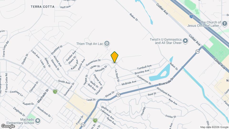 17350 Pinnell St, Unit Unit A Map and Location Details