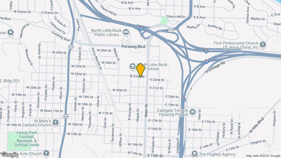 2124 Maple St Map and Location Details