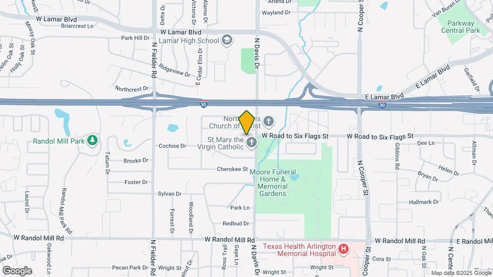 1205 Navaho St Map and Location Details