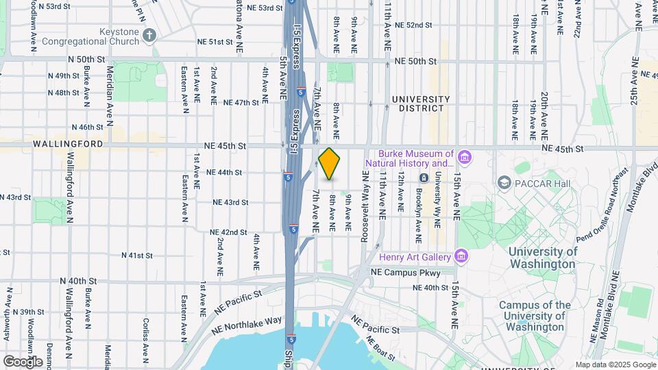 4307-4311 8th Ave NE Mapa y Detalles de la Ubicación