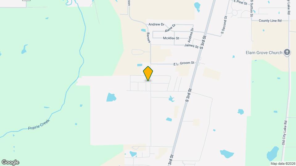 135 Creek Meadow Dr Map and Location Details