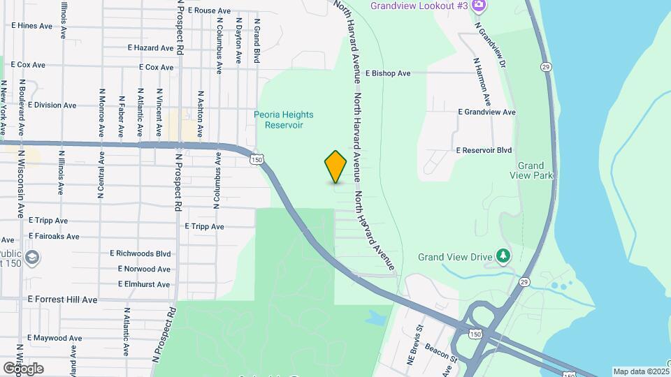 1900 E Knox St Map and Location Details