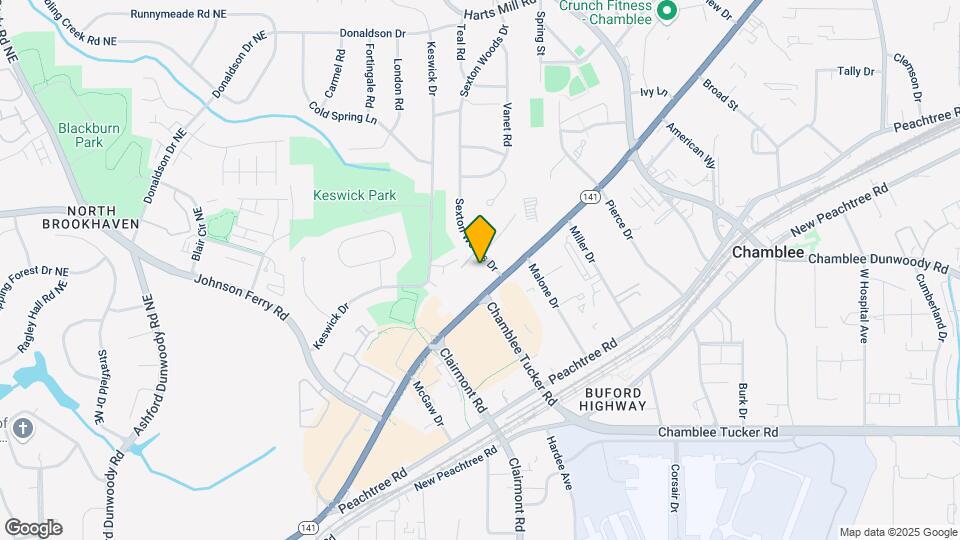 5180 Peachtree Blvd Map and Location Details