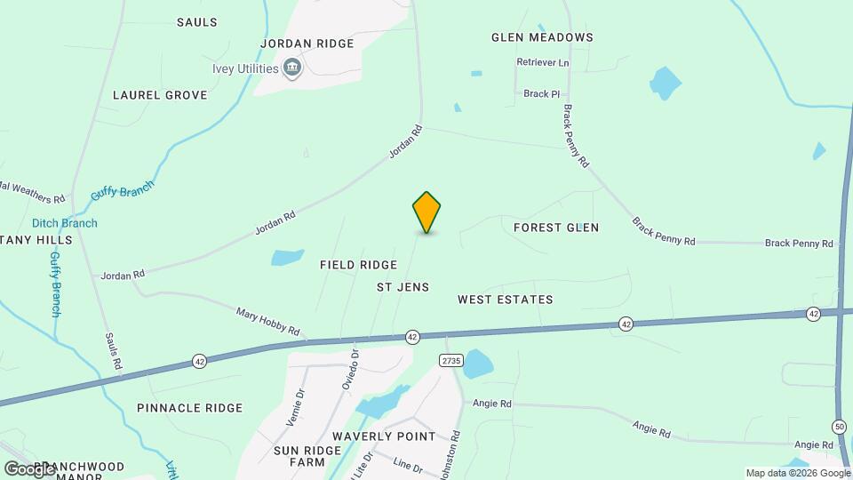 6601 Winterton Dr Mapa y Detalles de la Ubicación