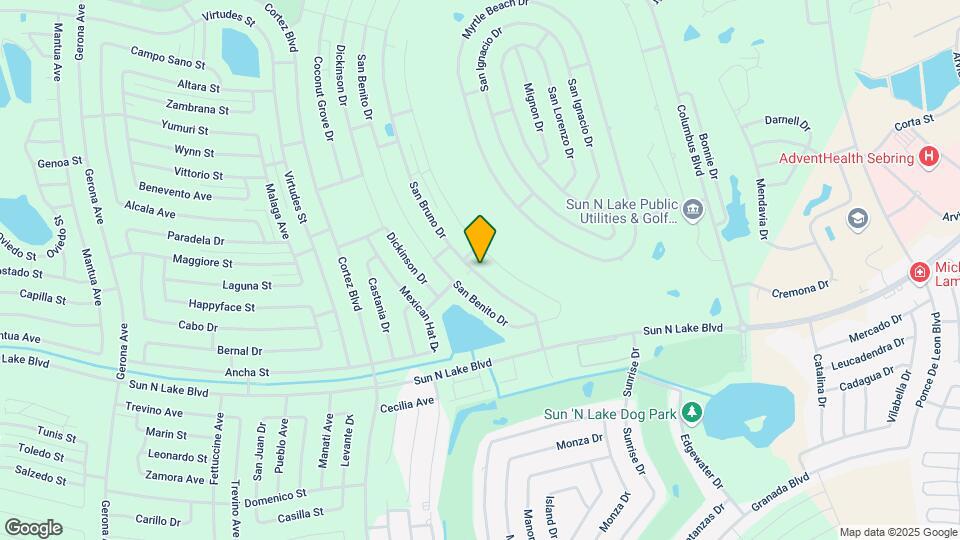 7019 San Bruno Dr Map and Location Details