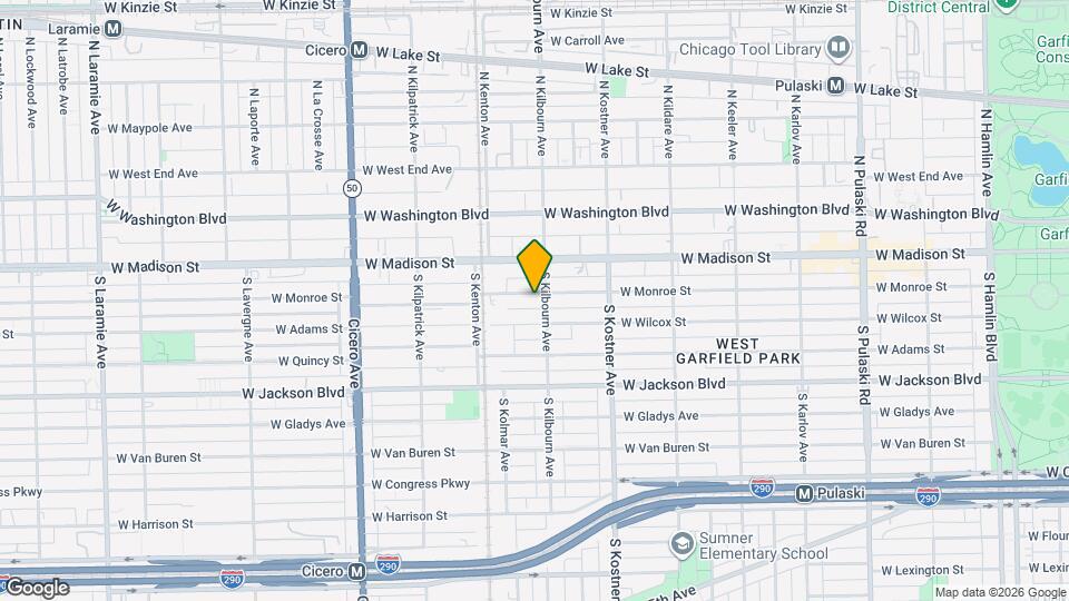 4509 W Monroe St, Unit 1 Mapa y Detalles de la Ubicación