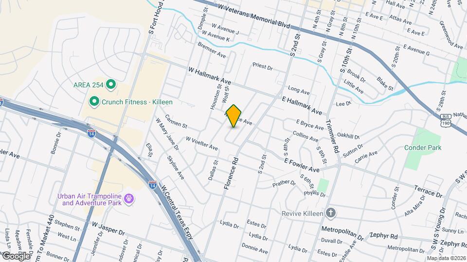 912 Southside Dr Map and Location Details