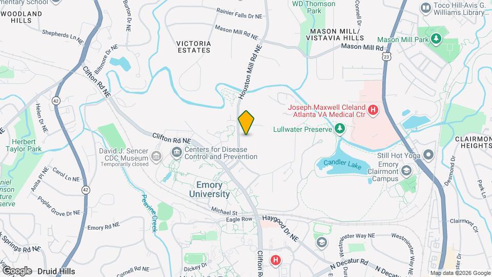 769 Houston Mill Rd NE Map and Location Details