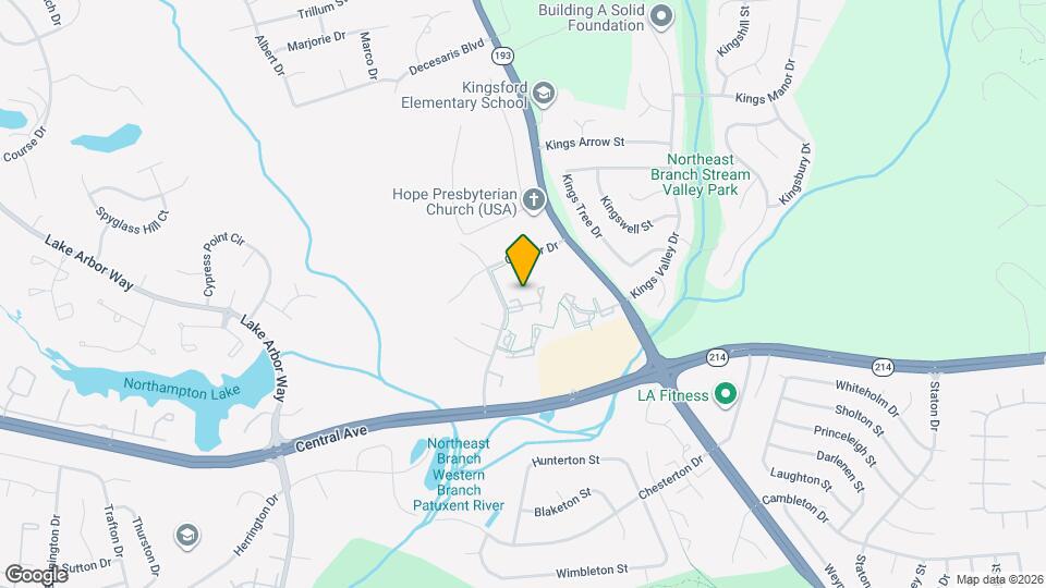 1007 St Michaels Dr Map and Location Details