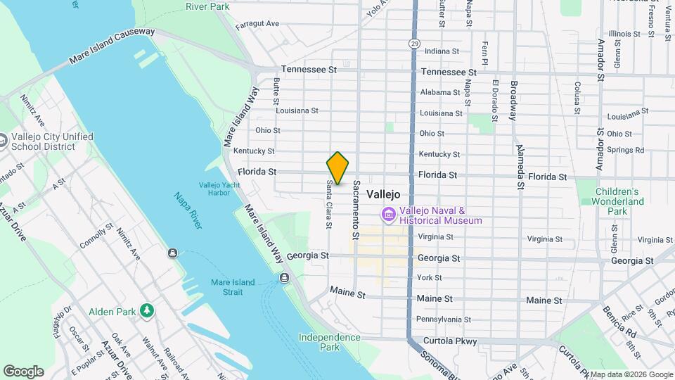 312 Carolina St Map and Location Details