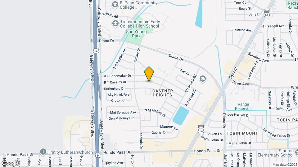 4630 R T Cassidy Dr Map and Location Details