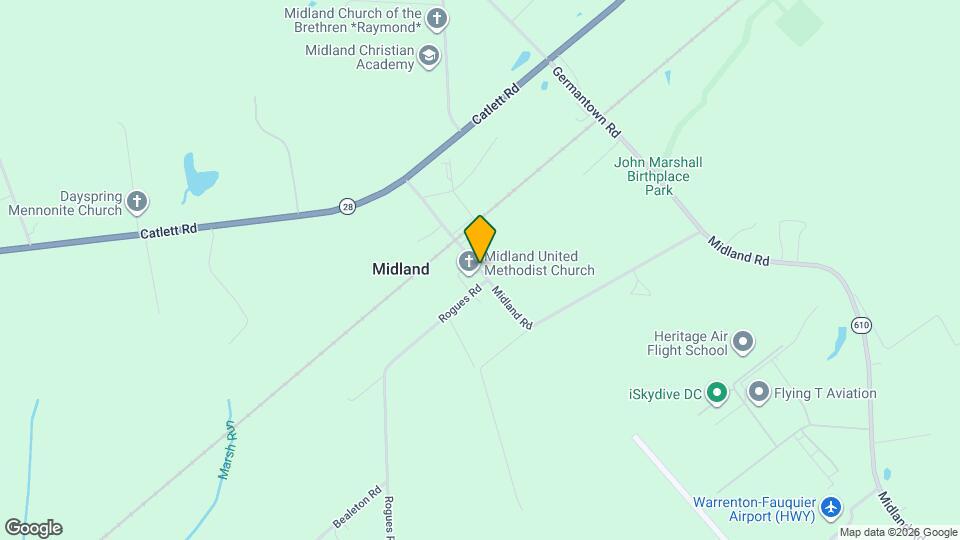 3312 Catlett Rd Map and Location Details