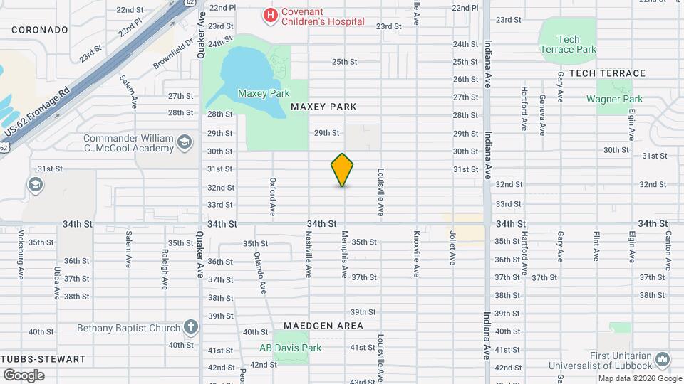 3801 32nd St Map and Location Details
