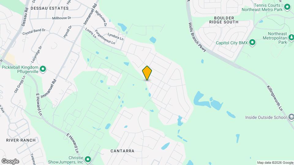 3103 Crystal Bend Dr Map and Location Details