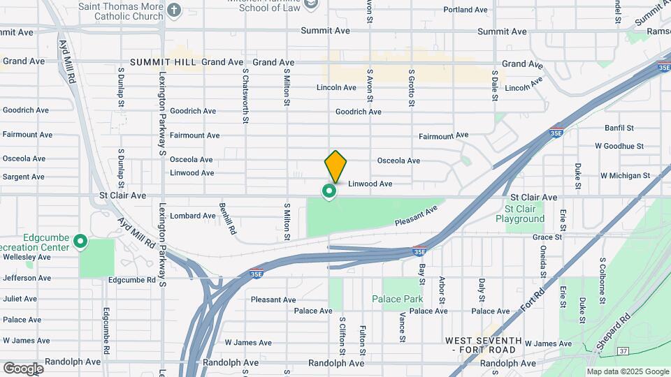 854 Linwood Ave Map and Location Details