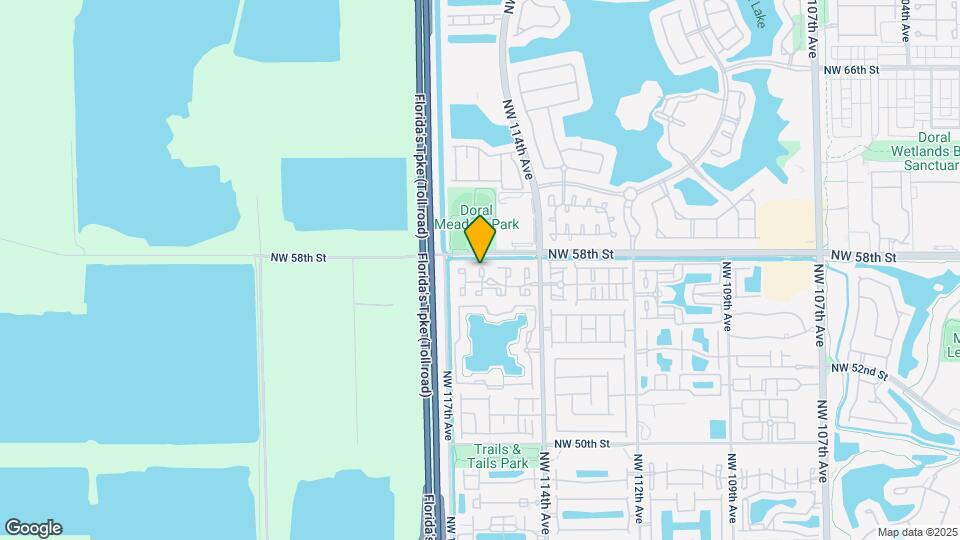 5761 NW 115th Ct Map and Location Details