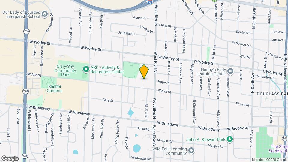 216 Wheaton Ct Map and Location Details