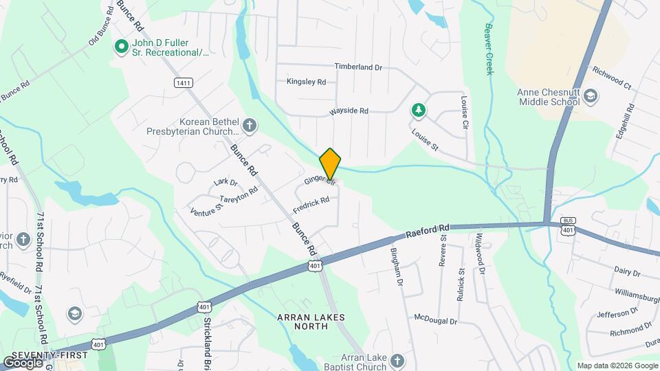 6417 Ginger Cir Map and Location Details