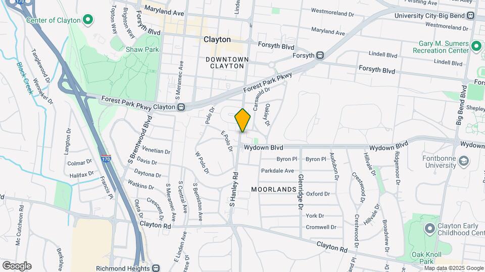 514-520 S Hanley Rd Map and Location Details