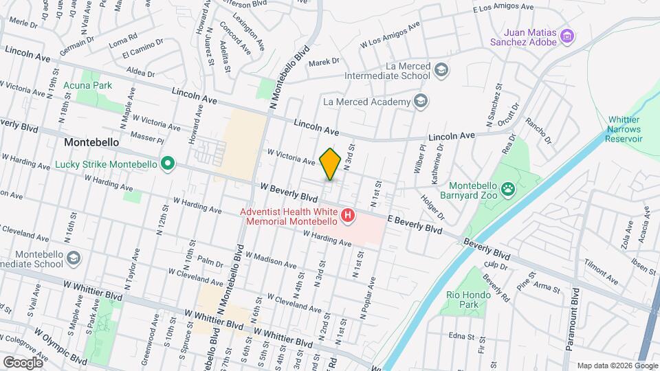 520 N 4th St, Unit 4 Mapa y Detalles de la Ubicación