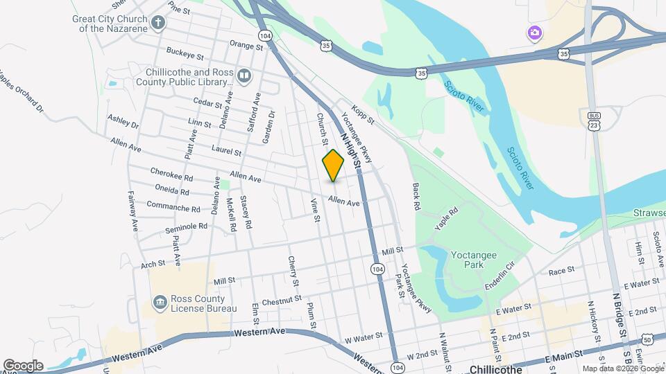 430 Church St Map and Location Details