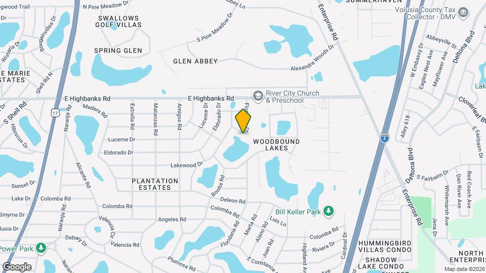 261 Ponce Ln Map and Location Details