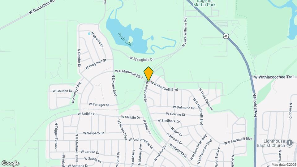 2186 W G Martinelli Blvd Map and Location Details