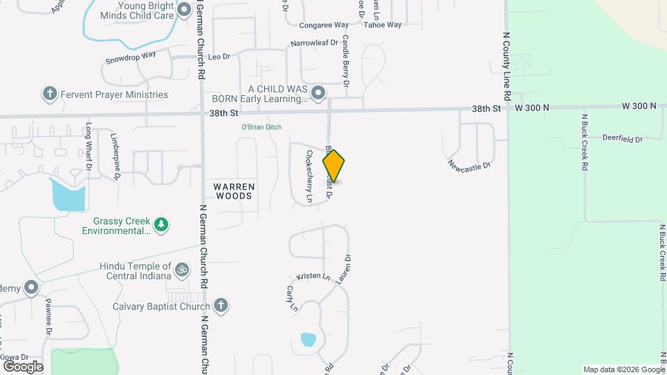 3605 Black Locust Dr Map and Location Details