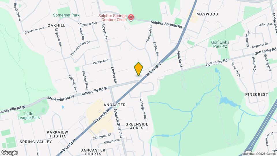 91 Jerseyville Rd E Map and Location Details