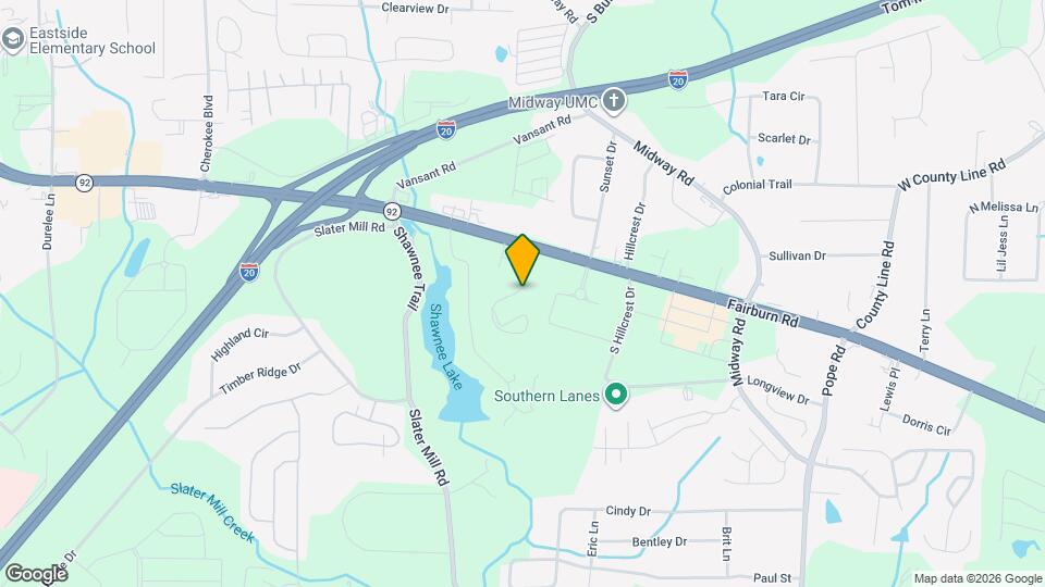 3950 Denton Dr Map and Location Details