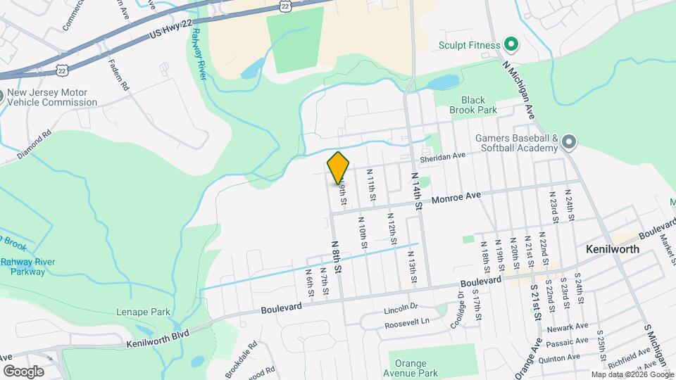 232 N 9th St, Unit Floor 2 Map and Location Details