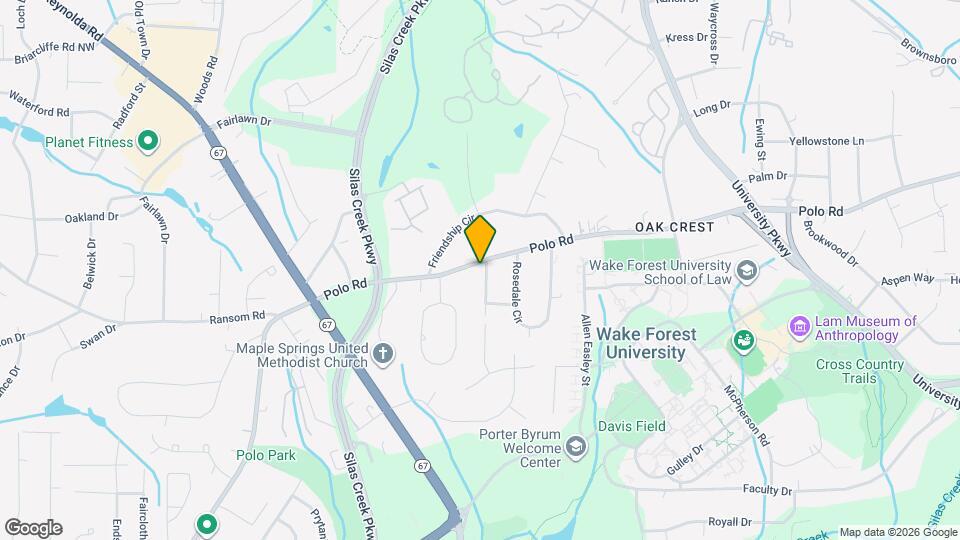 1404 Polo Rd Map and Location Details