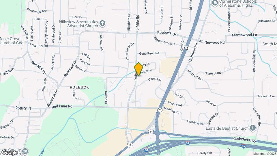 349 Robison Dr Map and Location Details