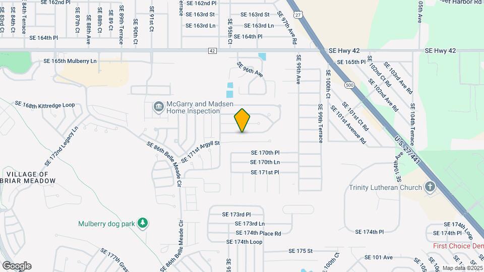 17076 SE 96th Chapelwood Cir Map and Location Details