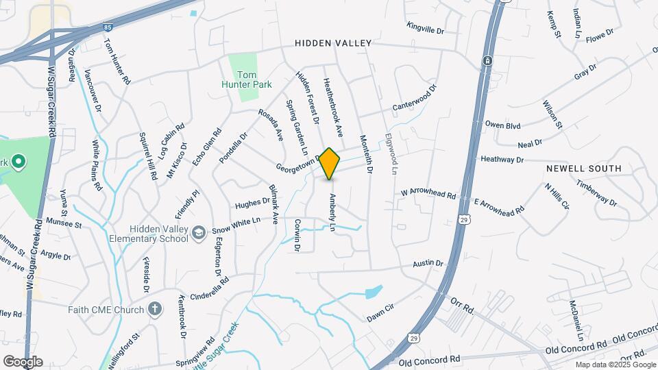 7015 Amberly Hills Rd Mapa y Detalles de la Ubicación