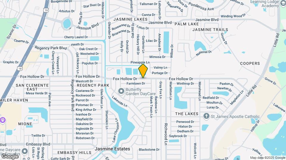 7810 Fox Hollow Dr Map and Location Details