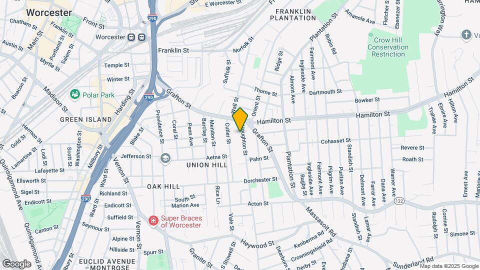 16 Houghton St, Unit 1 Map and Location Details