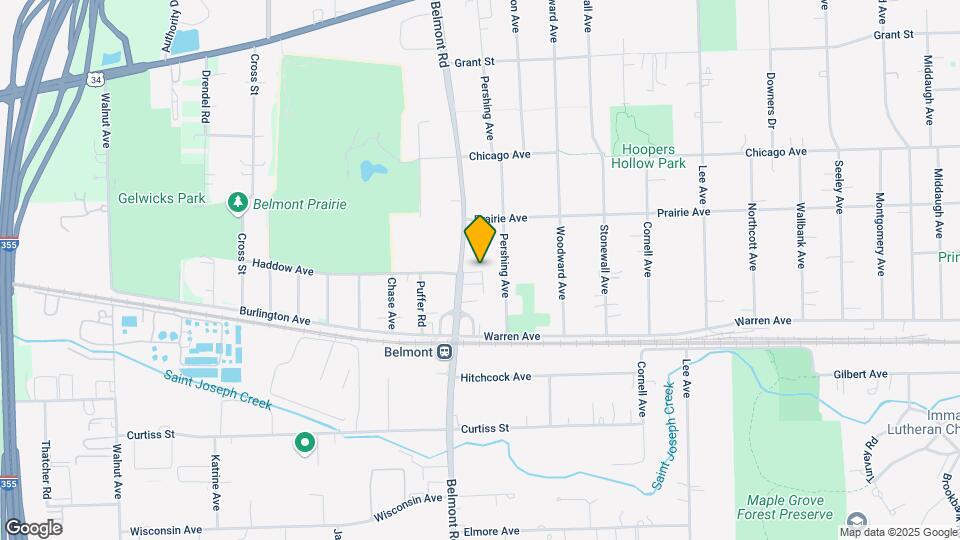4835 Belmont Rd Map and Location Details