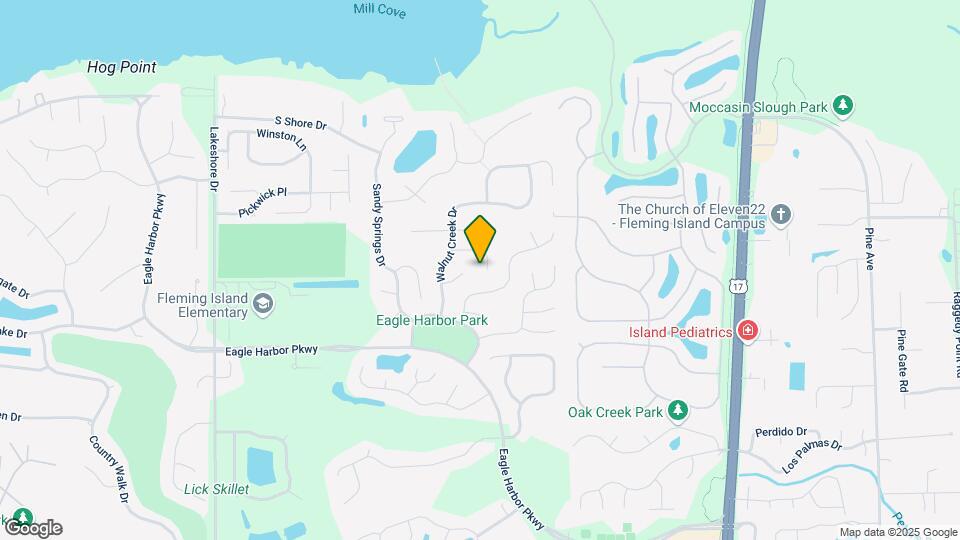 1607 Brighton Bluff Ct Map and Location Details