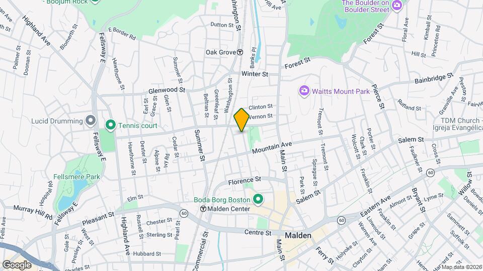 130 Linden Ave Map and Location Details