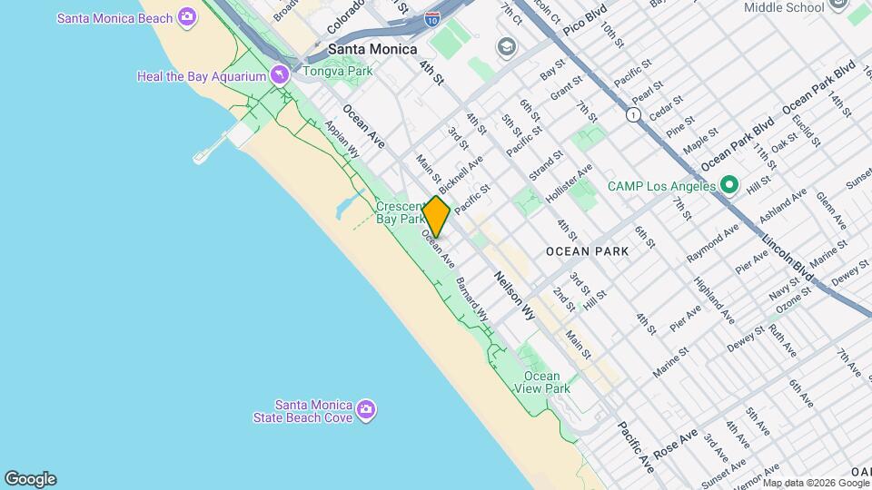 2213 Ocean Ave, Unit 2215-C Mapa y Detalles de la Ubicación