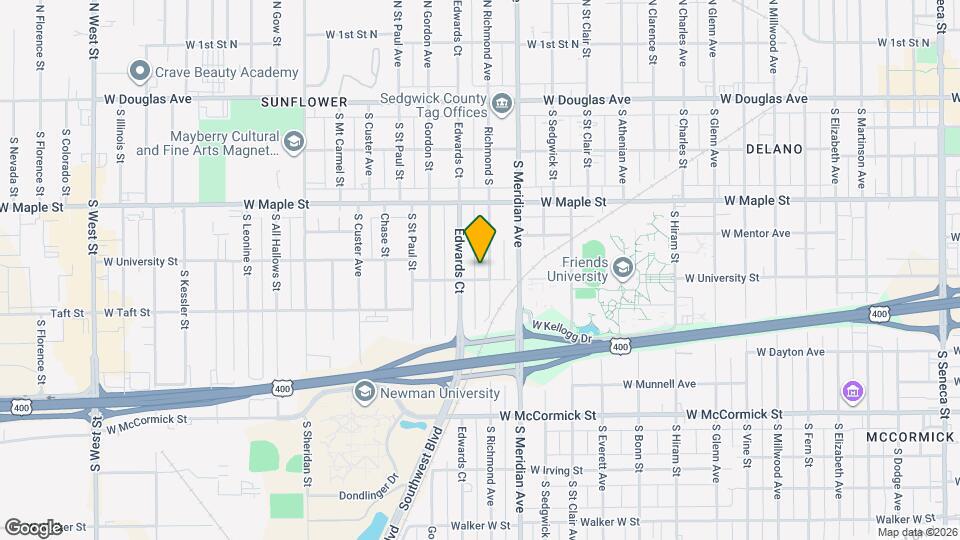 543 Richmond S Map and Location Details