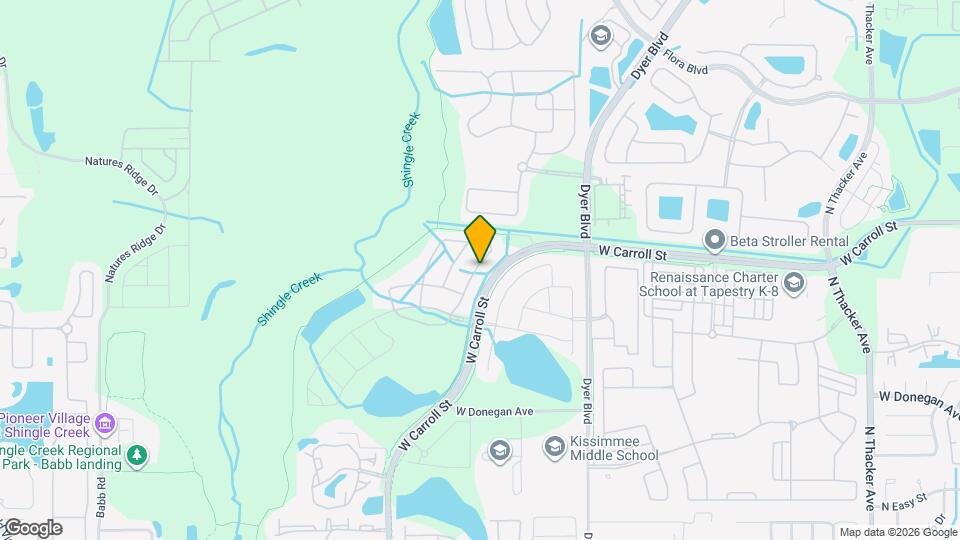 2623 Calistoga Ave Map and Location Details