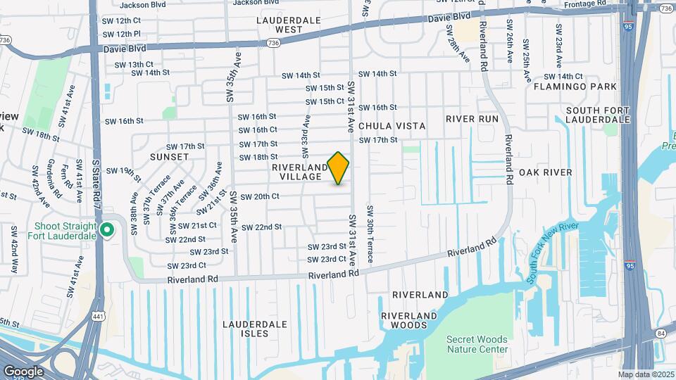 3131 SW 20th Ct Map and Location Details