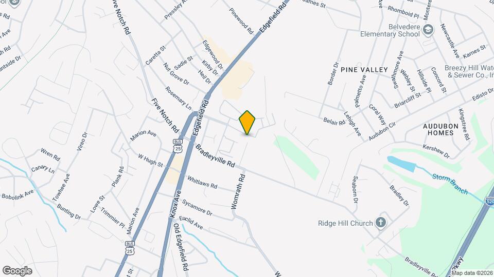 170 Chalet North CT Map and Location Details