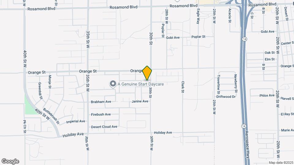 3014 Perdot Ln Map and Location Details
