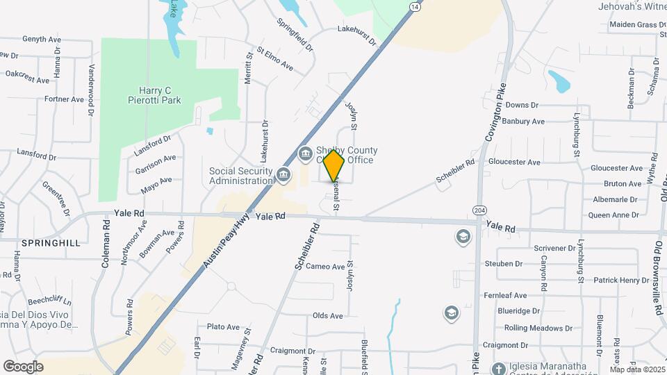 3569 Arsenal St Map and Location Details