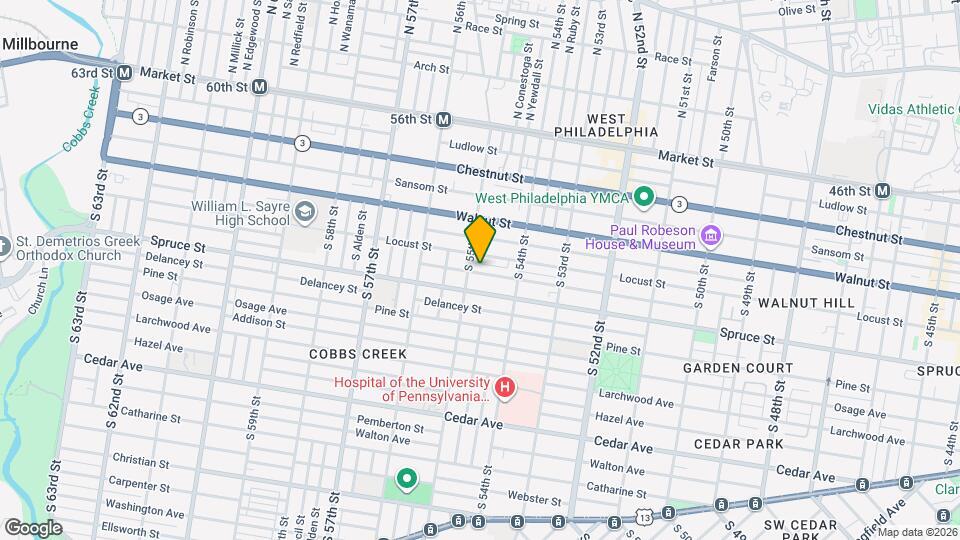 5451 Irving St Map and Location Details