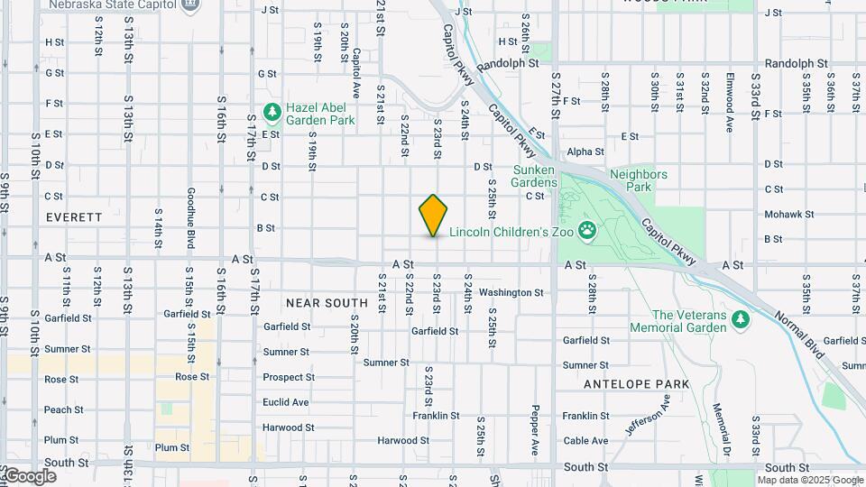 1301 S 23rd St Mapa y Detalles de la Ubicación